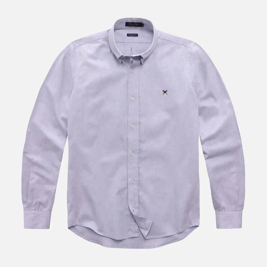 Camisa Oxford Bd Ml Taquinho 23i08000