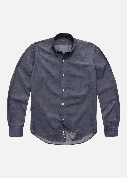 Camisa Jeans Custom Bd Ml 1yw 24v08163