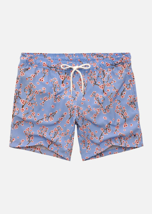 Shorts Swim Est Blue Cherry 24v08204