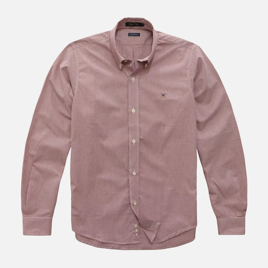 Camisa Custom Fit Xadrez Bd Ml 24v08187