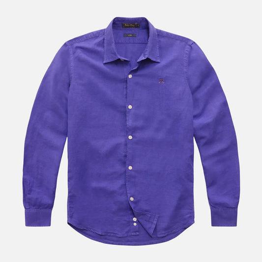 Camisa Custom Fit Linho Tint Ml 24i08266