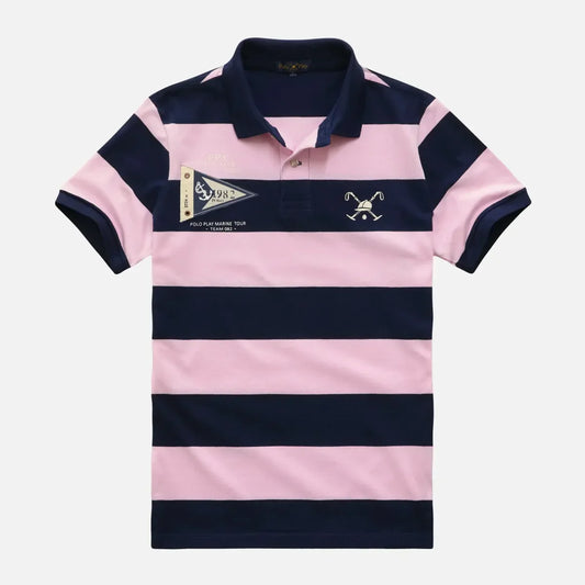 Camisa Polo Listrada Navigator Mc Taco Médio 24i08255