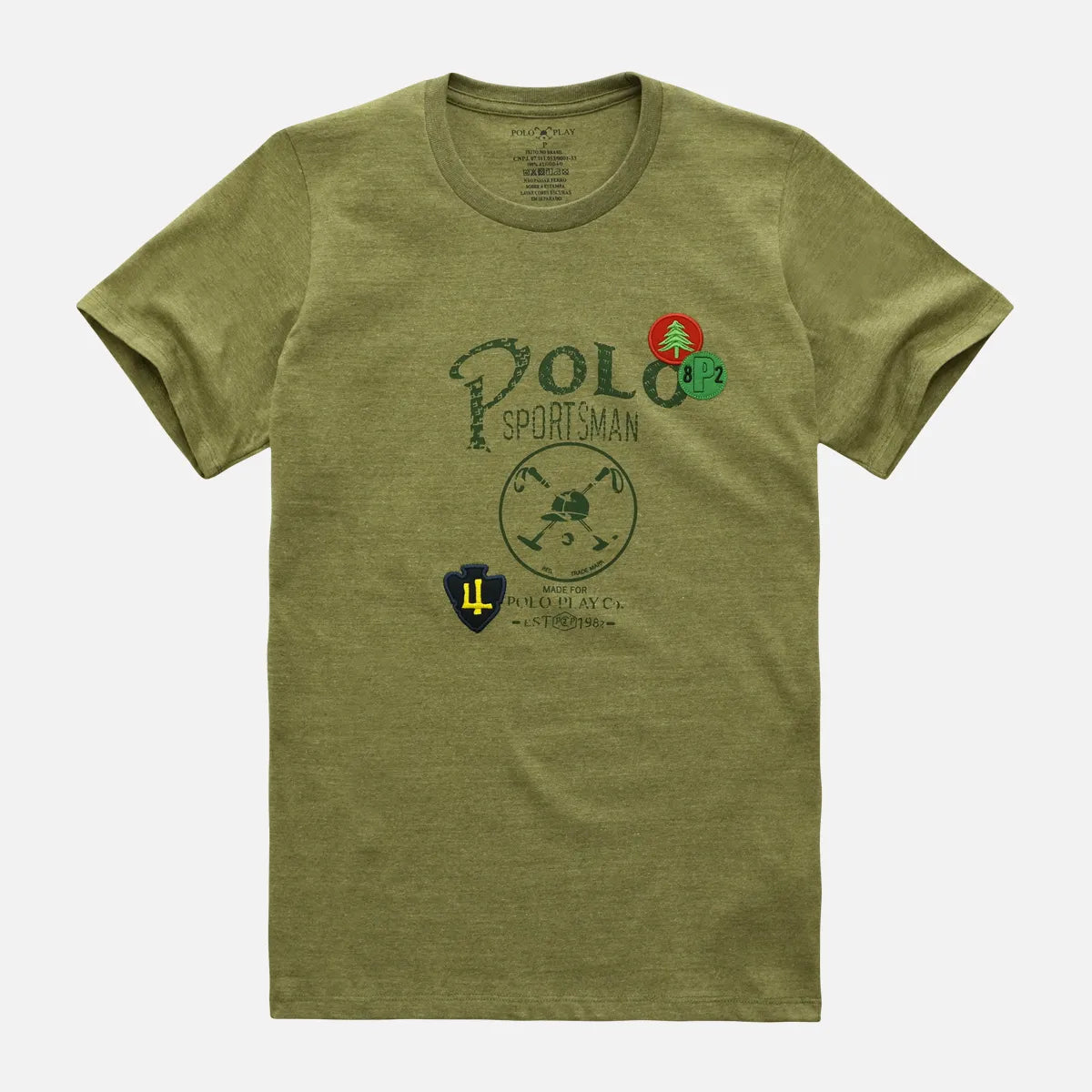 Camiseta Sportsman Patch Mc 25v08321