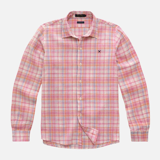 Camisa Custom Xd Ml Sb Linho C/alg 24i08303