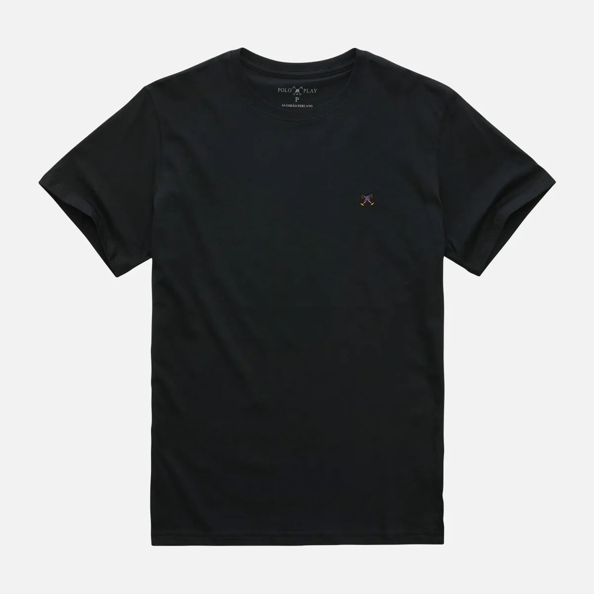 T-Shirt Fio Peruano Taquinho Manga Curta 24i08286